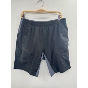 NWT KP Sun Mountain Bike 3 Shorts Men's Large Black Pocket Summer Baggy Comfort